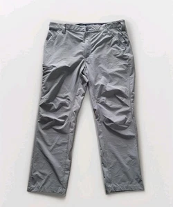 Orvis Pants Men's 38x30 Gray Gunmetal Chino Jackson Quick Dry Performance - Picture 1 of 11