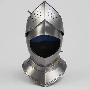 🔆Maximilian-Stil Armet Helm | 16. Jahrhundert Ritter Nahhelm | Gothic Armo - Bild 1 von 11