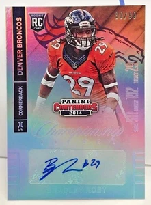 Bradley Roby 2014 Panini Contenders Championship Ticket RC Autogramm Kfz #' D/99 - Bild 1 von 2