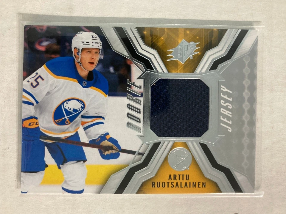 2021-22 SPx Rookie Jersey #RJ-AR Arttu Ruotsalainen RC  H2R1A - Image 1 of 2