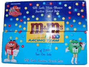 Ernie Irvan #36 M & M 2-Car Set 1:24 Scale Pontiac Grand Prix S4021 - Picture 1 of 12