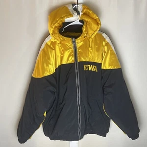 Cappotto Starter Iowa Occhi di Falco con Cappuccio Rimovibile Anni 90 Collezione Classic Team BELLO! - Foto 1 di 9