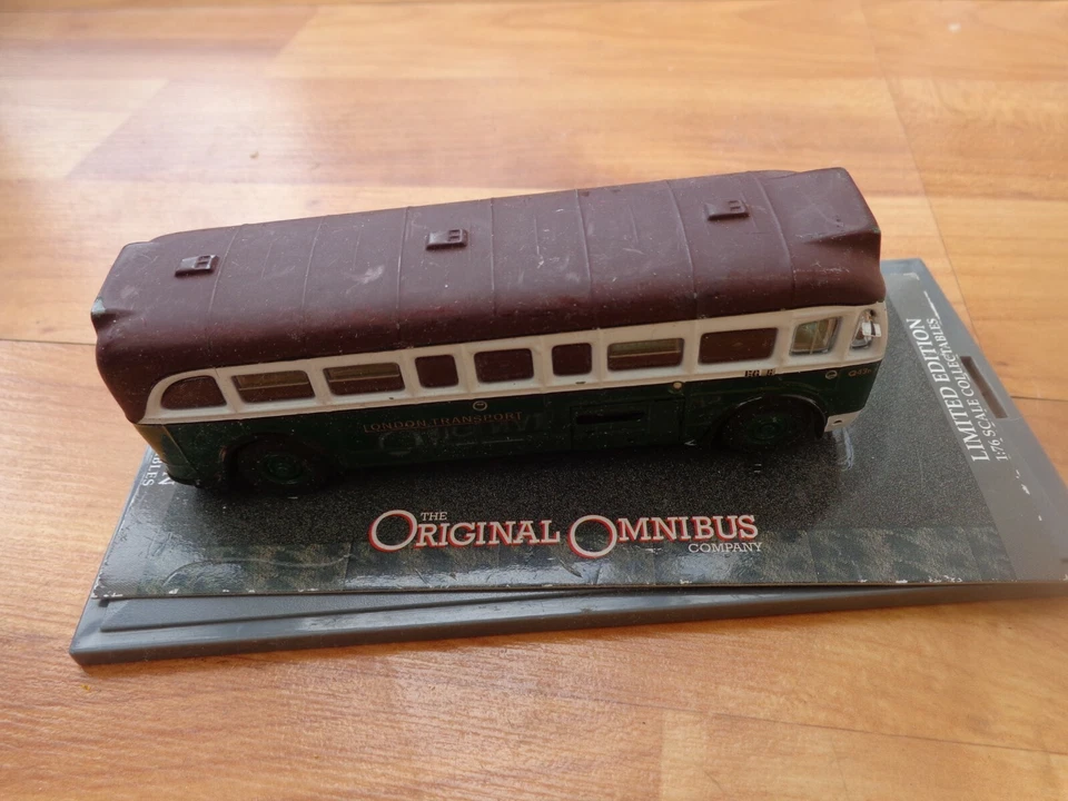 Corgi Ooc 1/76 Aec 4Q4 Einzel Deck London Passagier Transport Board Bus OM41002 - Bild 1 von 1