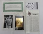 Babe Ruth 1995 Golden Legends of Baseball 22 cartons plaqué or / série #d carte