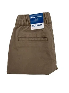 Old Navy Modern Joggers Built-In Flex Pants Sedimentary Brown Herren Small NEU - Bild 1 von 8