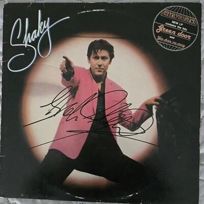 SHAKIN STEVENS Autogramm signiert Autograph Signed  Original LP Vinyl  - Bild 1 von 3