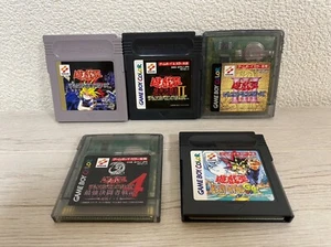Yu Gi Oh Yuugi Ou Duel Monsters Nintendo Game Boy GB Spiele JAPAN Set 5er Set - Bild 1 von 11