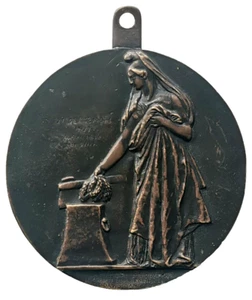 MED 1009. Medalla. Ejecución de 4 sargentos de la Rochelle por David d'Angers - Imagen 1 de 3