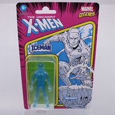 W2 Retro Hasbro Marvel Legends Uncanny X-Men Iceman Action Figure