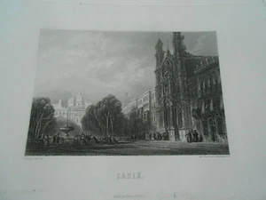 Gravur 19. Jh. - Caedix Spain - Bild 1 von 1