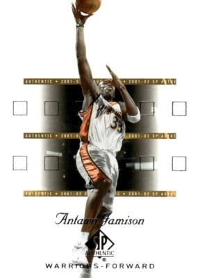 2001-02 SP Authentic #26 Antawn Jamison - Image 1 of 2
