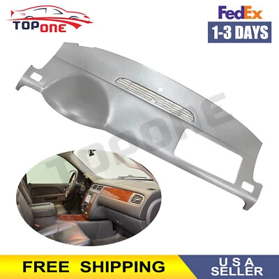 Fits For Avalanche Tahoe Yukon Suburban Molded Dash Cover Skin Cap 2007-2014 - Image 1 of 4