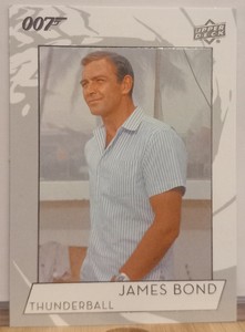 2019 Upper Deck James Bond Collection Sean Connery James Bond as #58