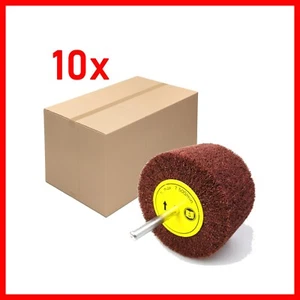 10x FLEECE COMPARTMENT SANDER SANDING PEN SANDING MOP various Ø grit FLEECE MOP - Picture 1 of 11