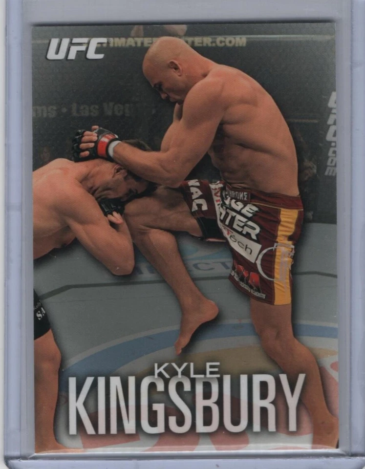 2012 Topps UFC Knockout Silver Parallel #51 Kyle Kingsbury 67/125 - Image 1 of 1