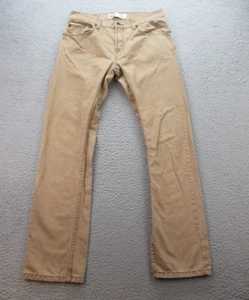 Levi's 511 Jeans Boy's 18 Regular Slim Fit Slim Straight Leg Modern Khaki Pants - Picture 1 of 13