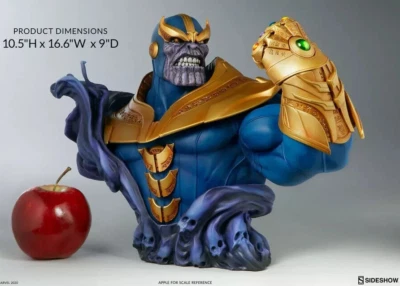 SIDESHOW THANOS BUST  #400340 MARVEL #32/1250 SOLD OUT  FACTORY SEALED US SELLER - Image 1 of 4