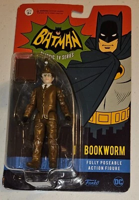 Funko Toys Bookworm 4" Batman Clásico 1966 Serie de TV Retro Foto 1 de 2