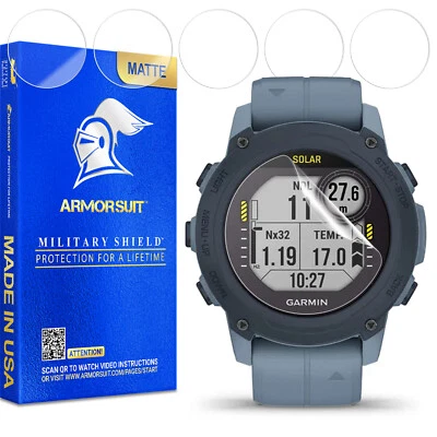 (6 Pack) ArmorSuit Screen Protector designed for Garmin Descent G1 Solar (2022) - Image 1 of 4