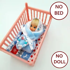 Liddle Kiddles baby Doll wonderful care set 7 pcs outfit No doll no bed - Picture 1 of 12