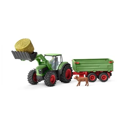 Tractor & Trailer - Farm World - Schleich - 13867 Toy NEW  - Image 1 of 2