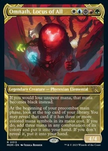 x1 Omnath, Locus of All - Showcase R MTG March of the Machine M/NM, English - Picture 1 of 1