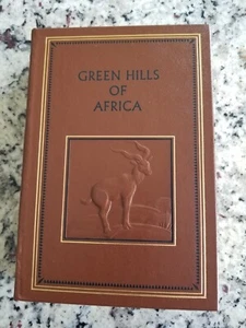 Green Hills of Africa by Ernest Hemingway-Easton Press 1990-Excellent condition! - Picture 1 of 3