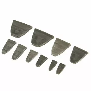 Juego de 10 piezas de cuña Hammer ranura de mango reparación de ojos manijas de cabeza mazo TE837 - Imagen 1 de 3