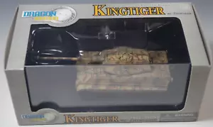 DRAGOR ARMOR PORSCHE TURRET KING TIGER W/ZIMMERIT TANK MODEL W/CLEAR DISPLAY NIB - Picture 1 of 7