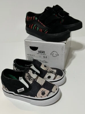 Furgonetas sin cordones y Old Skool A Tribe Called Quest talla 4 y 5 para niños pequeños Foto 1 de 4