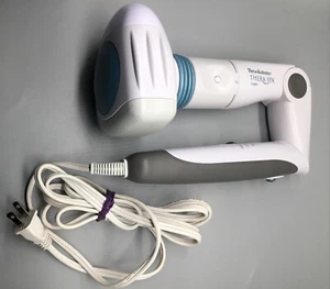 Brookstone Thera Spa Turbo Massaggiatore 2 Velocità Angoli Corpo Completo - Testato - Foto 1 di 9