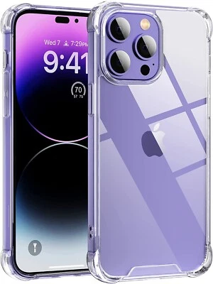 iPhone 14 Pro Max Hülle AVANA Schutzhülle Durchsichtig Bumper Case Transparent