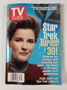 TV Guide August 24 - 30, 1996 Star Trek Turns 30 Kate Mulgrew 3 of 4 Covers - Picture 1 of 7