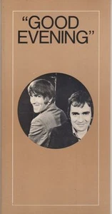 Peter Cook & Dudley Moore  "Good Evening"   Souvenir Program  1973  Broadway - Picture 1 of 6