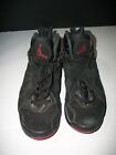 Nike Air Jordan Retro 8 Bred Black Cement 305381-022 Men's shoes Size 9 USED