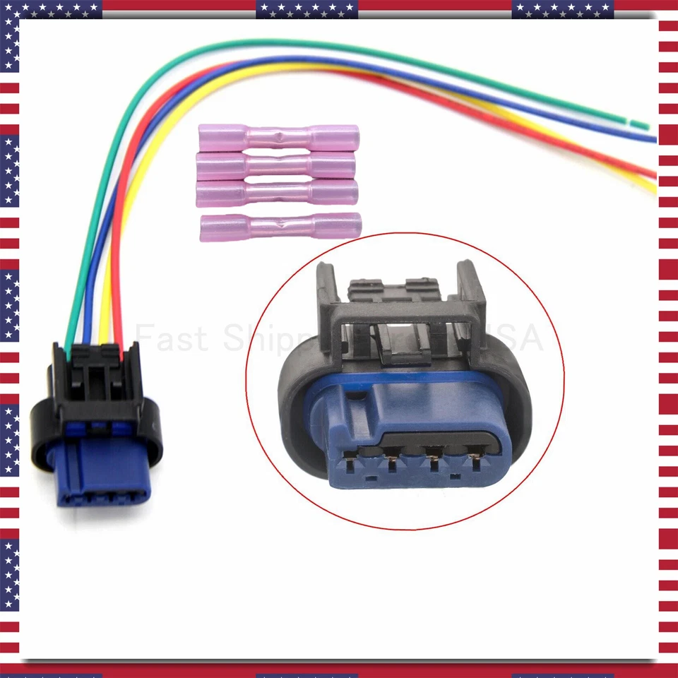 Nuevo actuador de obturador de rejilla y conector de solenoide para Chrysler 200 2015-17 2,4 L Foto 1 de 4