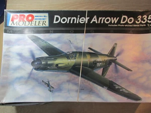 1/48 Monogram Dornier Do335 "Arrow" Kit #5925 All Parts + Bonus Features WWII - Picture 1 of 20