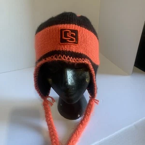 COLUMBIA Oregon State Beavers OMNI-HEAT BEANIE WINTER KNIT HAT CAP O/S Mens - Picture 1 of 6