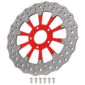 11.8"Front Brake Disc Rotor for Harley-Davidson Street Glide/Road King/Sportster - Bild 1 von 15