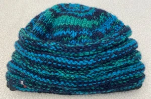 Sherpa Adventure Gear 100% Lammwolle Multicolor Beanie Fleece gefüttert Nepal B2 - Bild 1 von 7