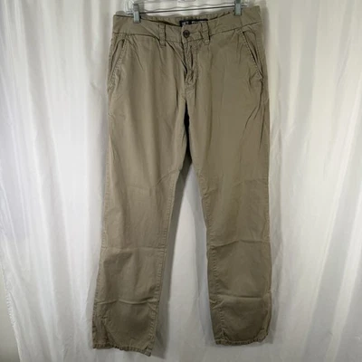 BKE Carter Men's 32 Long Khaki Brown Casuals Straight Leg Cotton Blend - Image 1 of 4