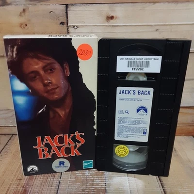 Jack’s Back VHS Used 1988 James Spader Thriller Murder Mystery Cult - Image 1 of 4