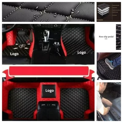 Alfombrillas impermeables personalizadas para auto Hyundai Santa Fe para todo tipo de clima Foto 1 de 4