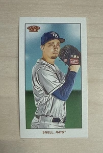 BLAKE SNELL - 2020 Topps 206 - Wave 1 [Base] - #24 - TAMPA BAY RAYS - Picture 1 of 2