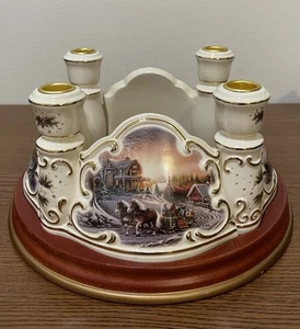 Terry Redlin "Lights Of Home" Candleabra - Picture 1 of 24