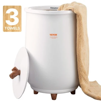 VEVOR Calentador de Toallas Cubo 20L Calentadores de Toallas Grandes para Baño con Luz LED Foto 1 de 4