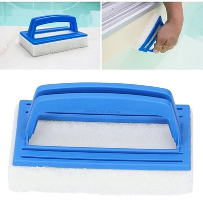 Cepillo de esponja de mano para piscina cepillo de limpieza de manos para limpieza de piscinas Foto 1 de 4