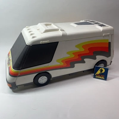 Micro Machines Super Van City Camper RV Fold Out Playset 1991 Galoob INCOMPLETE - Image 1 of 4