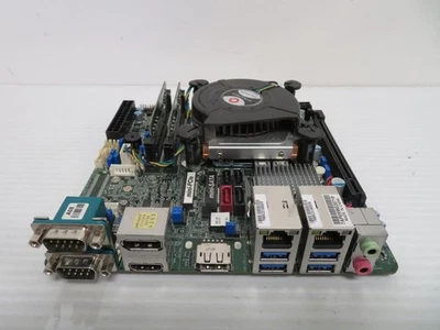 ASRockIMB-194-D MINI ITX Motherboard + i7 7700 CPU + 16GB DDR4 RAM Combo Lot - Image 1 of 4