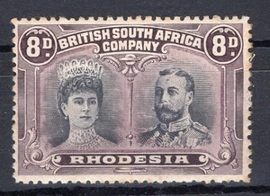 BRITISH RHODESIA, YV # 29, MH, W/CERTIFICATE ON THE BACK - Picture 1 of 2